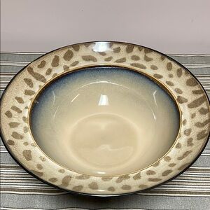 Leopard Print Ceramic Bowl